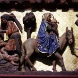 Paris; Notre-Dame: massacre des innocents et fuite en Egypte .