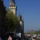 Paris: tour de l'Horloge et Conciergerie.