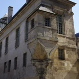 Paris; quartier du Marais: échauguette.